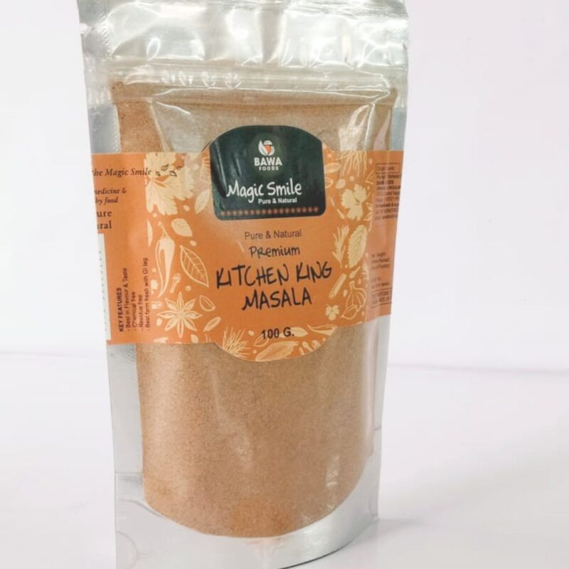 Magic Smile Pure & Natural Premium Kitchen King Masala (100g) - Image 2