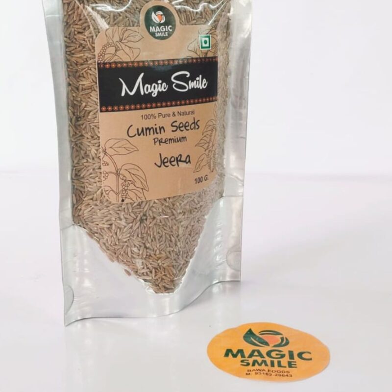 Magic Smile Pure & Natural Premium Jeera (100g) - Image 3