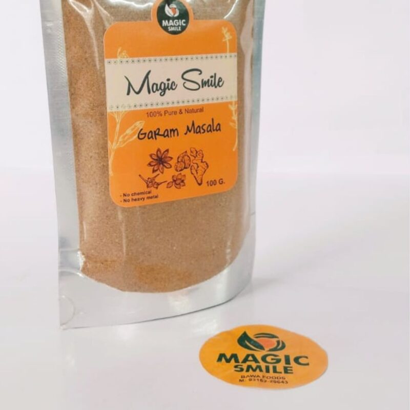 Magic Smile Pure & Natural Premium Garam Masala (100g) - Image 2