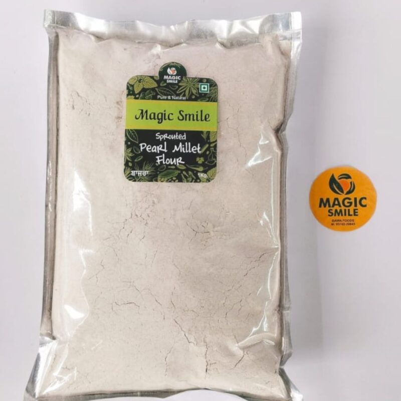 Magic Smile Sprouted Premium Pearl (Bajra) Millets Flour - Image 2