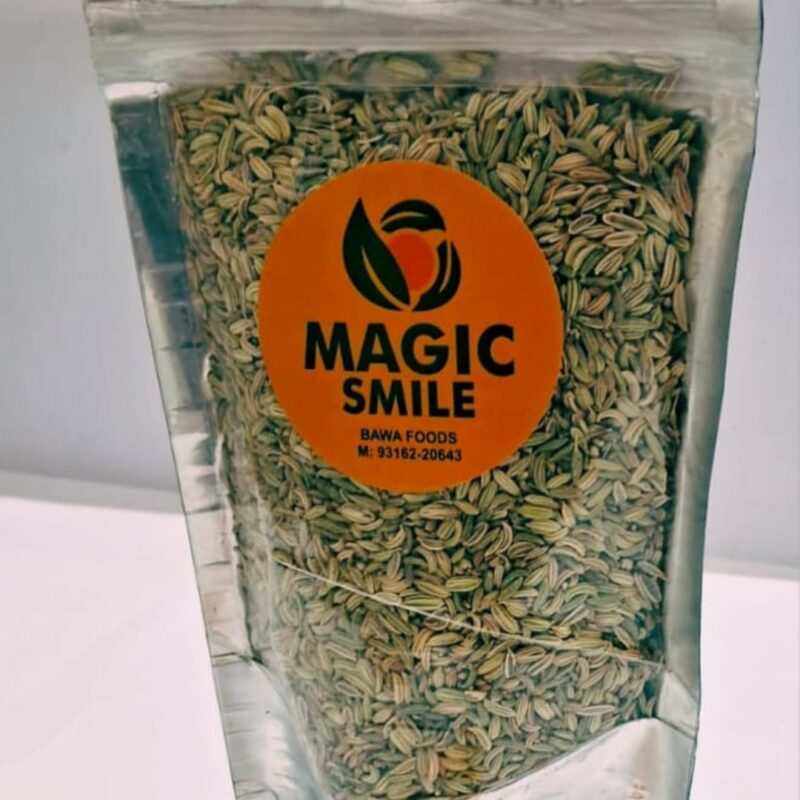 Magic Smile Pure & Natural Premium Fennel Seeds (100g) - Image 2